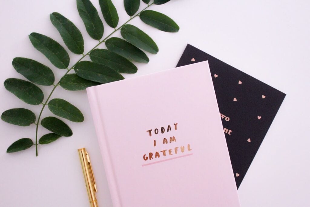 Journal de gratitude zen